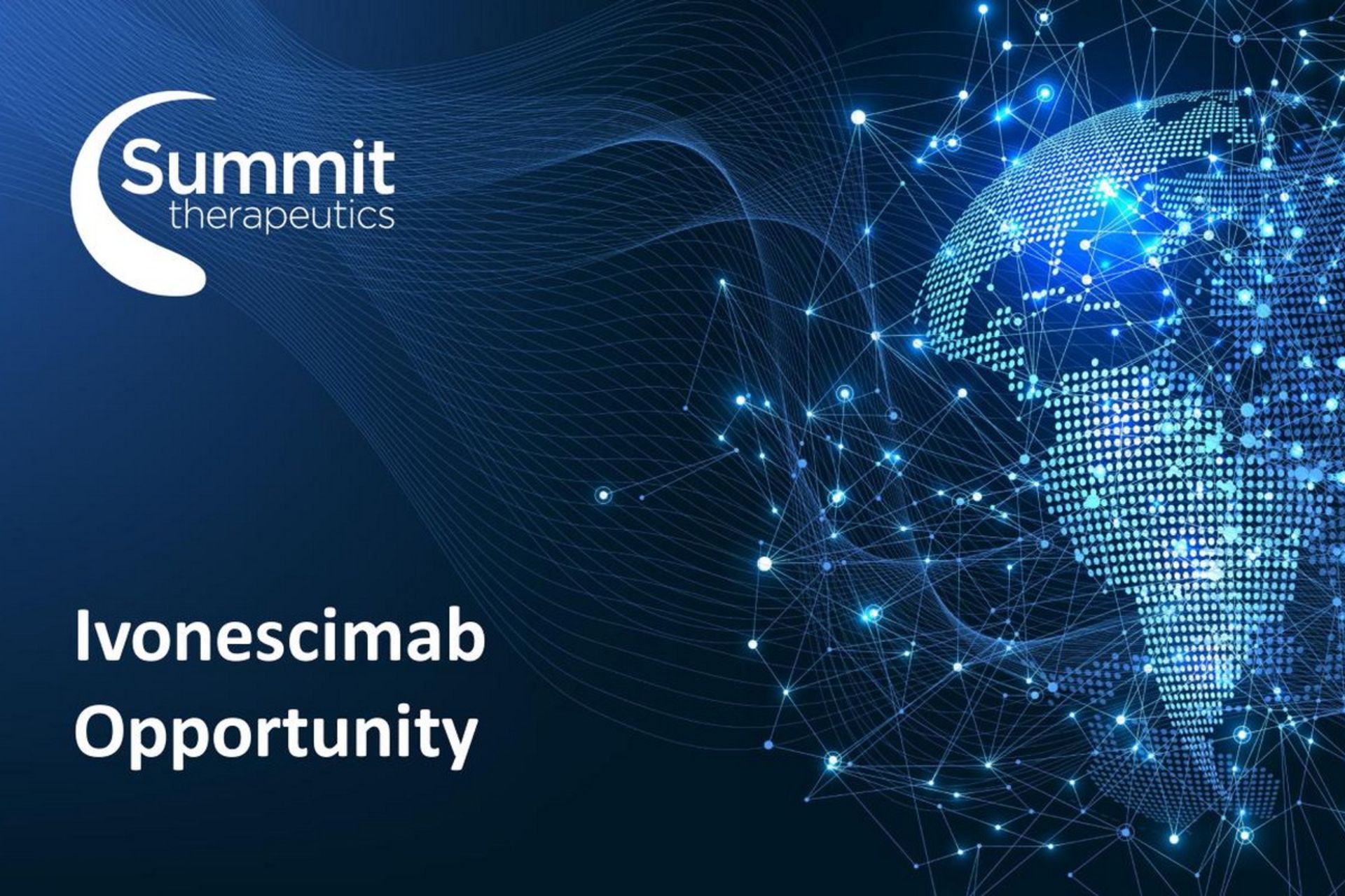 پوستر کنفرانس Barclay Healthcare برای داروی ivonescimab شرکت Summit