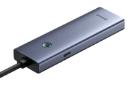 نمای سمت چپ هاب USB-A باسئوس 4 پورت مدل BS-OH019