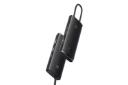 نمای کناری هاب USB-C باسئوس 6 پورت مدل BS-OH019 رنگ مشکی