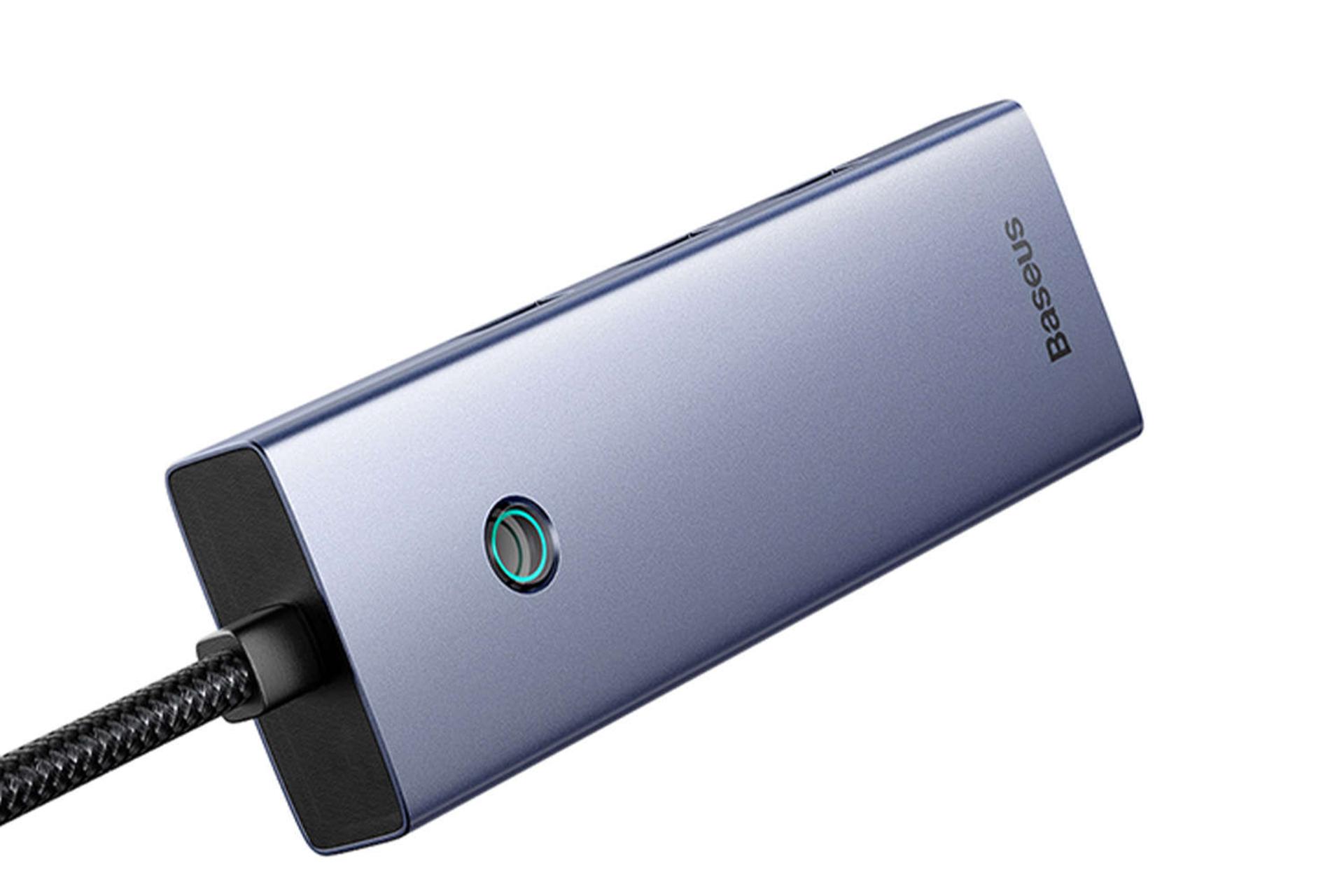 بدنه آلومینیومی هاب USB-C باسئوس 4 پورت مدل BS-OH108