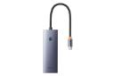 نمای بالای هاب USB-C باسئوس 4 پورت مدل BS-OH108