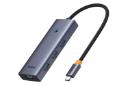 نمای سمت راست هاب USB-C باسئوس 5 پورت مدل BS-OH149