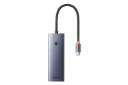 نمای بالای هاب USB-C باسئوس 7 پورت مدل BS-OH159
