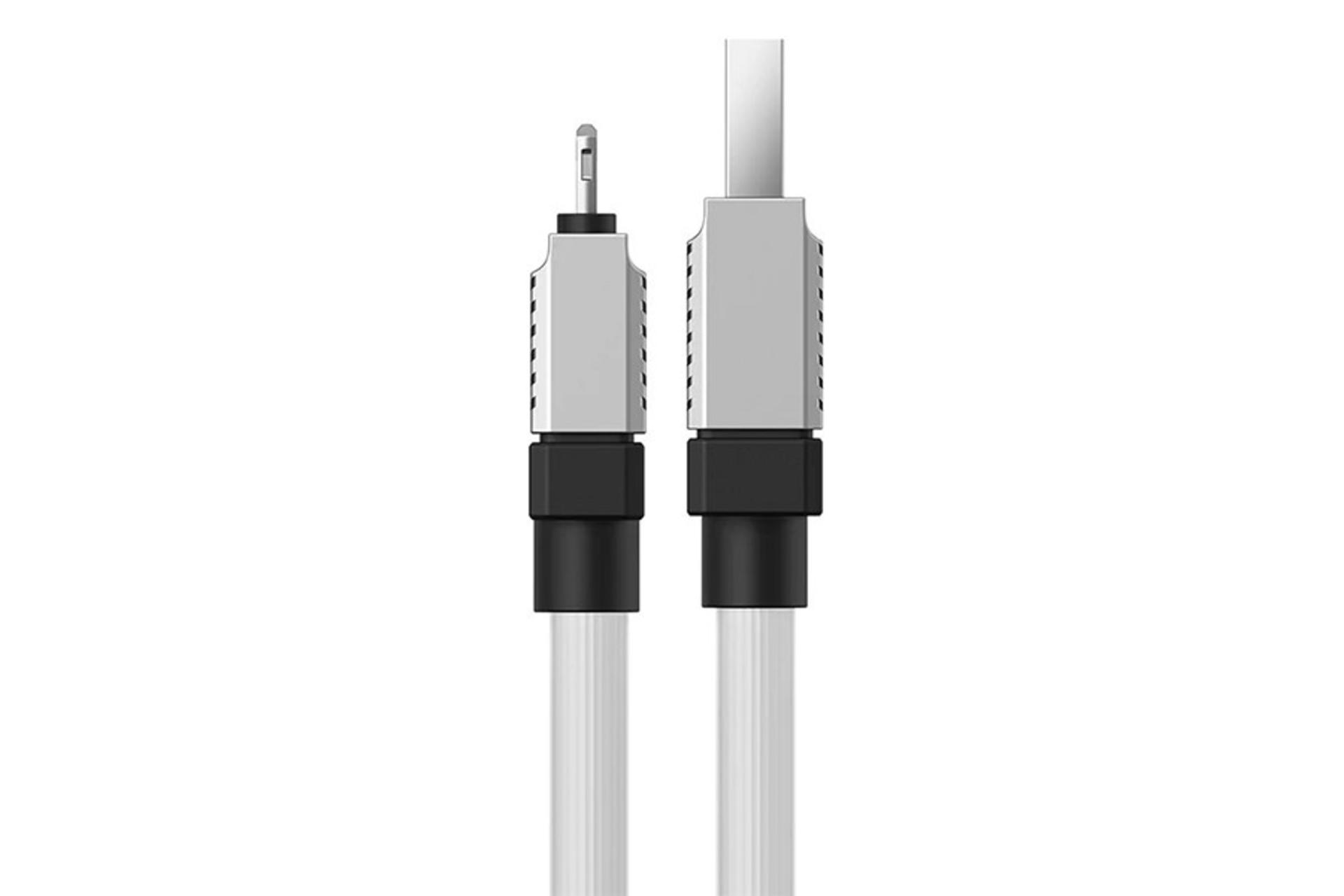 کابل شارژ باسئوس Baseus CoolPlay Type-A to Lightning نمای جانبی
