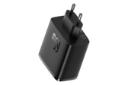 شارژر باسئوس Baseus Cube Pro 65W مشکی از نمای کناری