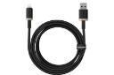 کابل شارژ باسئوس Baseus Dura Type-A to Lightning رنگ مشکی
