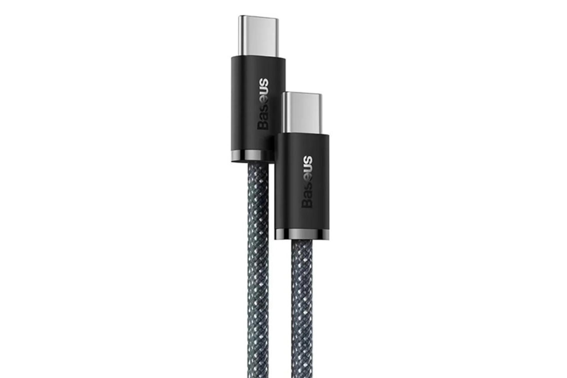 کابل شارژ باسئوس Baseus Dynamic 4 Type-C to Type-C رنگ مشکی