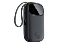 پاور بانک باسئوس Baseus EnerFill FC31 Qpow 3 20000mAh از نمای کناری