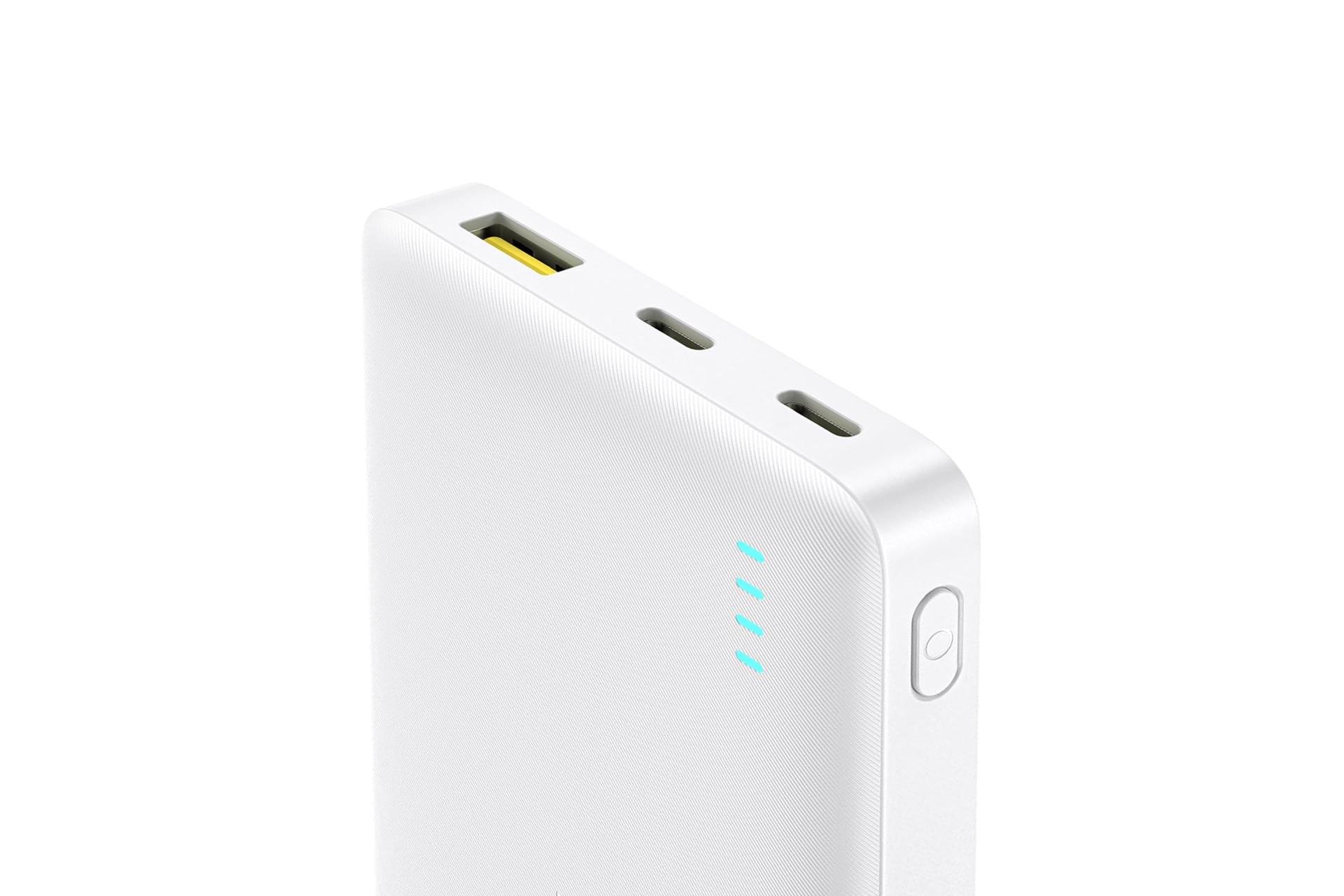 اتصالات پاور بانک باسئوس Baseus EnerFill FP21 10000mAh سفید