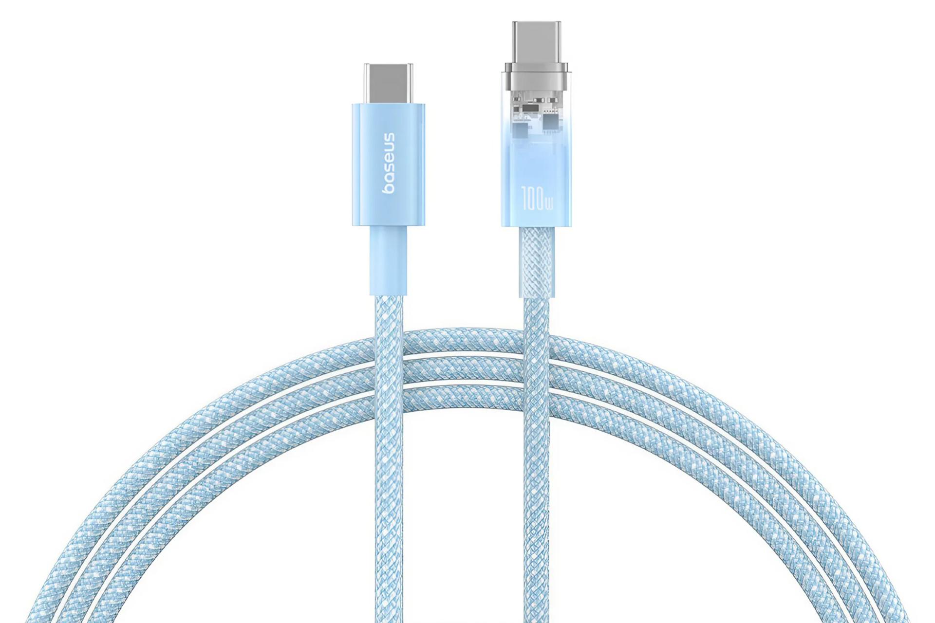 کابل شارژ USB باسئوس Type-C به Type-C مدل Baseus Explorer Series با طول 1 متر