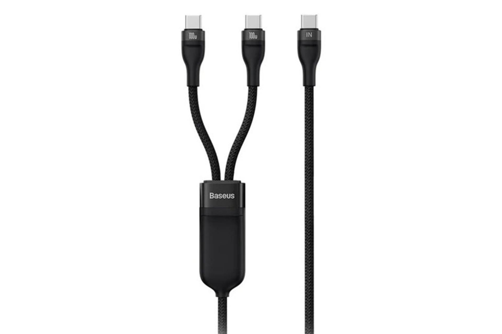 کابل شارژ باسئوس Baseus Flash 2 in 1 Type-C