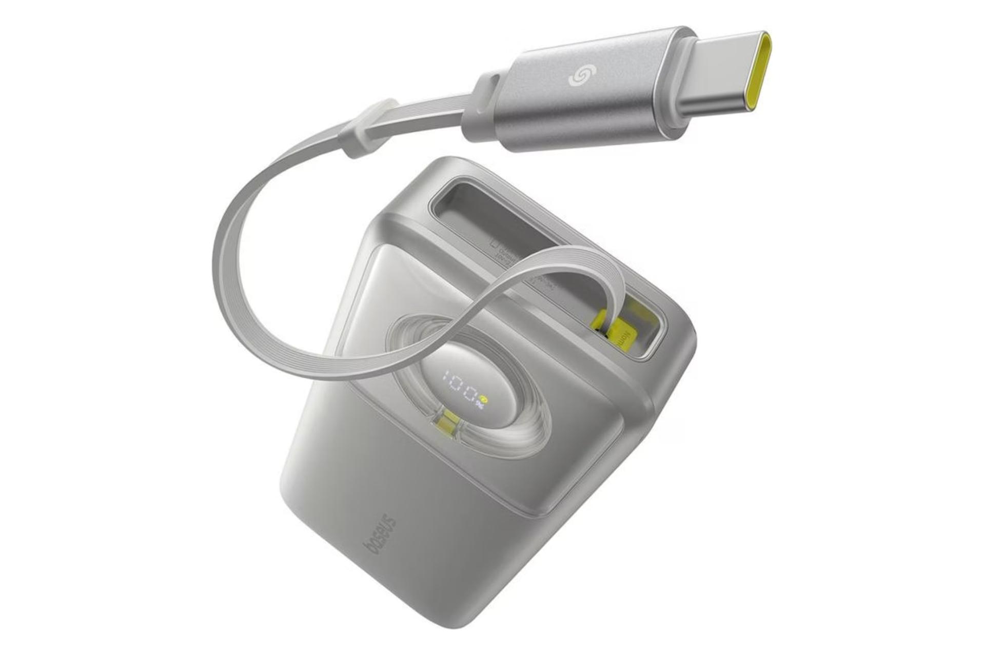 اتصالات پاور بانک باسئوس Baseus Free2Pull 20000mAh خاکستری