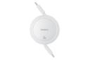 کابل شارژ USB باسئوس Type-C به Type-C مدل Free2Pull Mini با طول 1 متر رنگ سفید