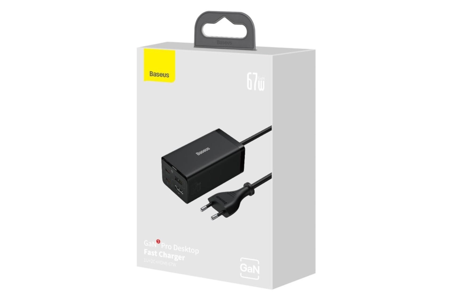 جعبه شارژر باسئوس Baseus GaN5 Pro 67W