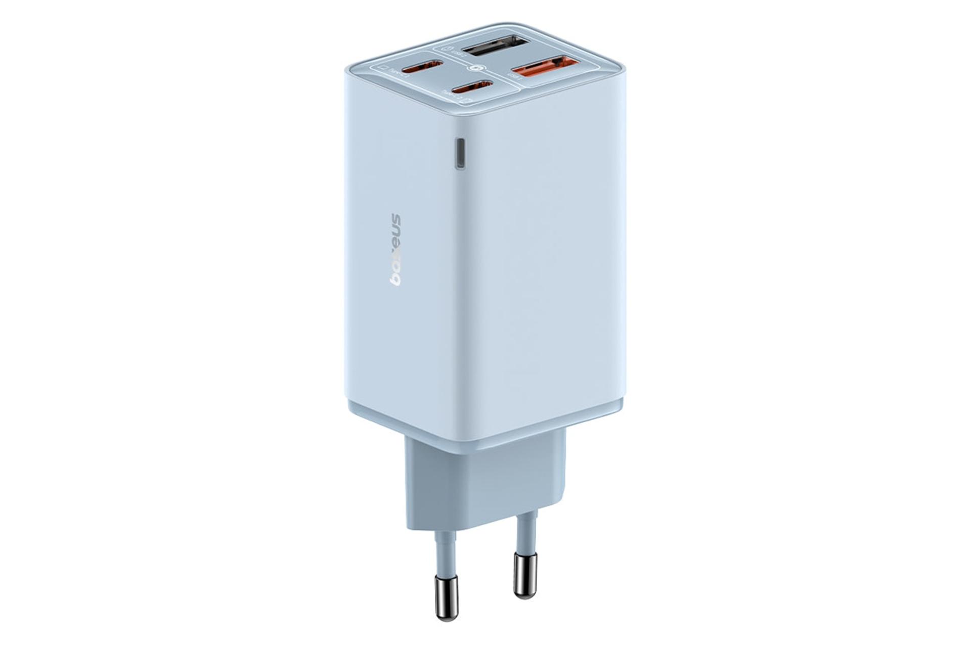 شارژر باسئوس Baseus GaN6 Pro 65W آبی