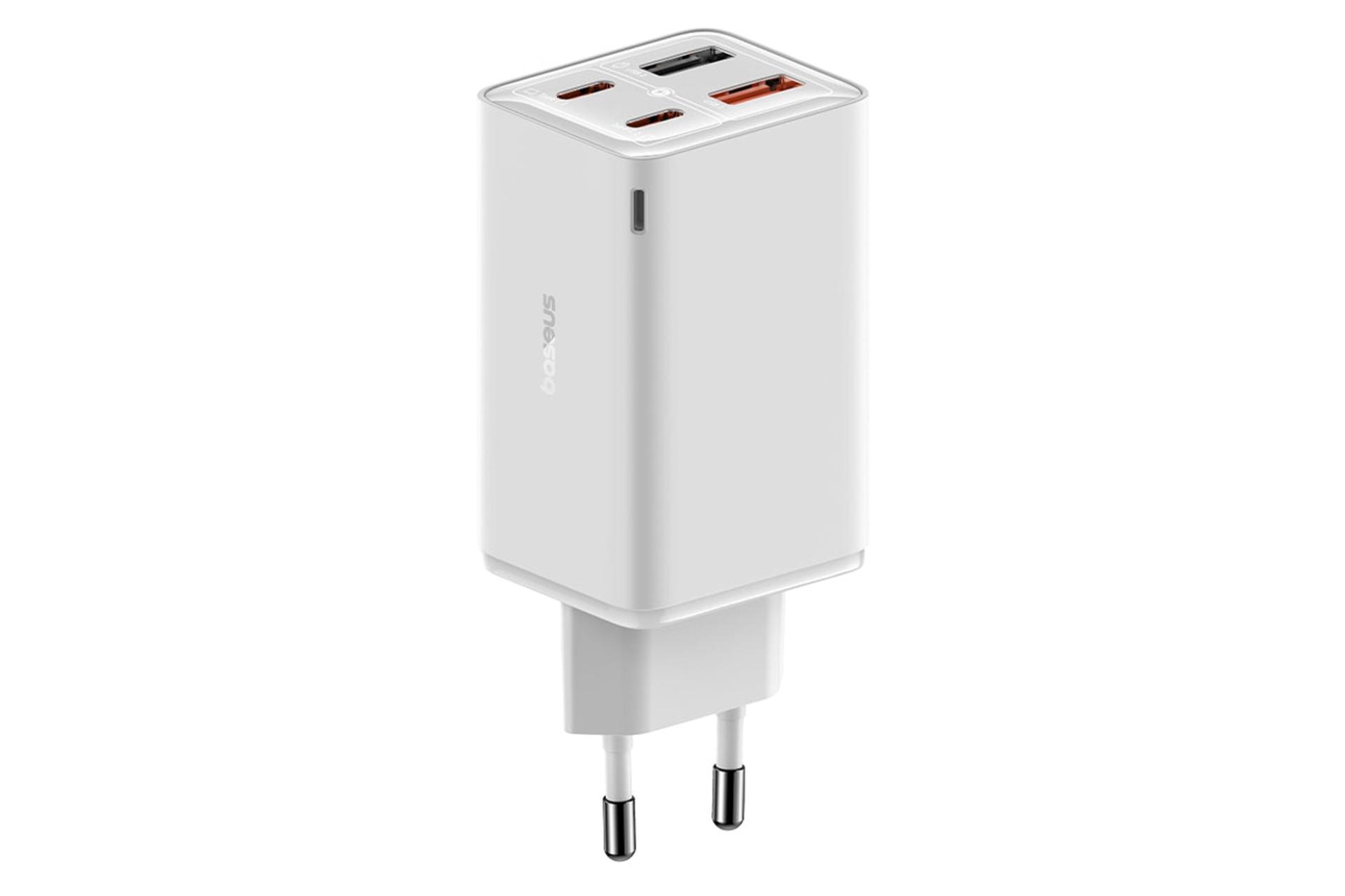 شارژر باسئوس Baseus GaN6 Pro 65W سفید