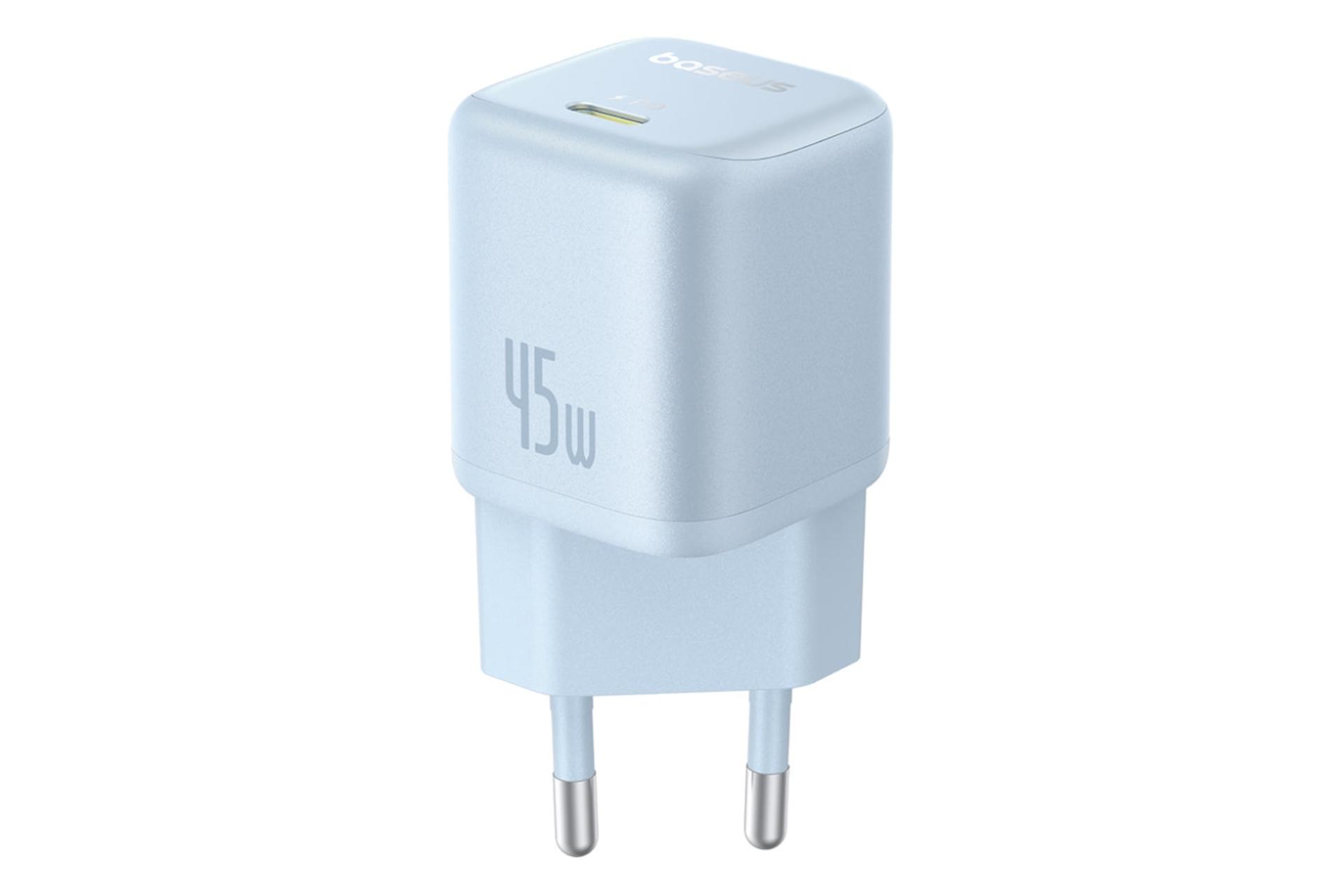 شارژر باسئوس Baseus PicoGo GaN 45W آبی