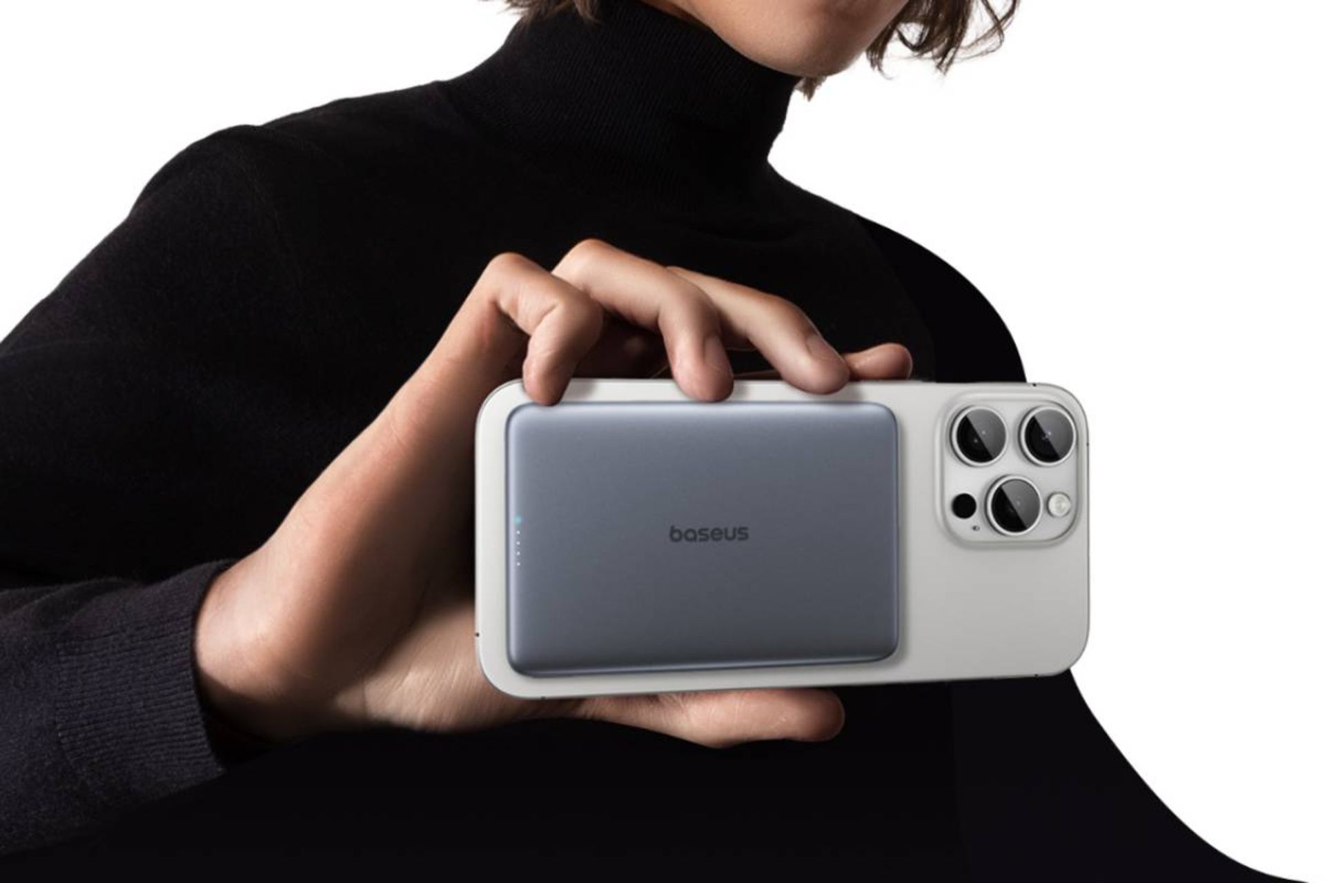 پاوربانک PicoGo Ultra-Slim Qi2 بیسوس