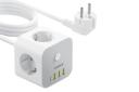 شارژر باسئوس Baseus PowerCombo Cube Power Strip 20W همراه کابل