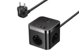 شارژر باسئوس Baseus PowerCombo Cube Power Strip 30W