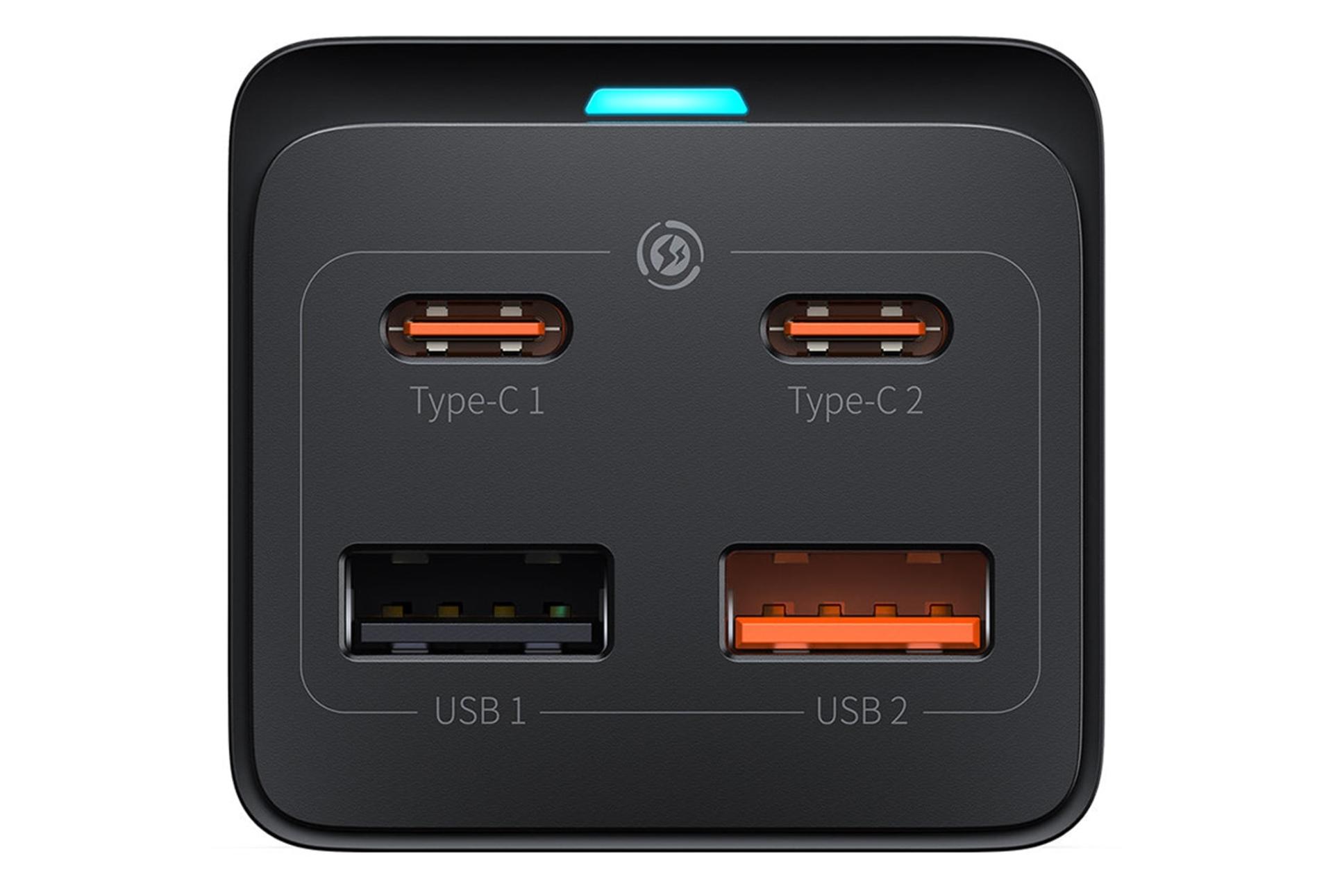 اتصالات شارژر باسئوس Baseus PowerCombo GaN3 Pro Power Strip PSZM000101