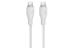 کابل شارژ USB باسئوس Type-C به Type-C مدل Pudding Series با طول 1.2 متر