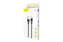 جعبه کابل شارژ USB باسئوس Type-A به Type-C مدل Purple Gold Red HW flash با طول 1 متر