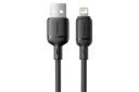 کابل شارژ باسئوس Baseus Silky Type-A to Lightning 2m