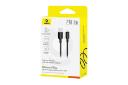 کابل شارژ باسئوس Baseus Silky Type-A to Lightning 2m نمای بسته بندی