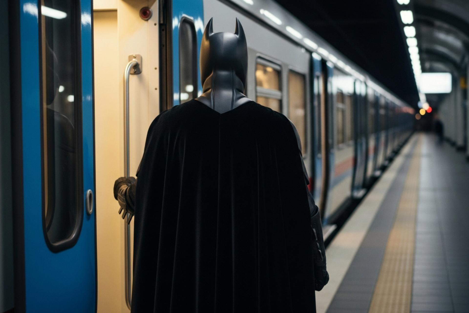 حضور بتمن در مترو و افزایش رفتار مثبت اجتماعی