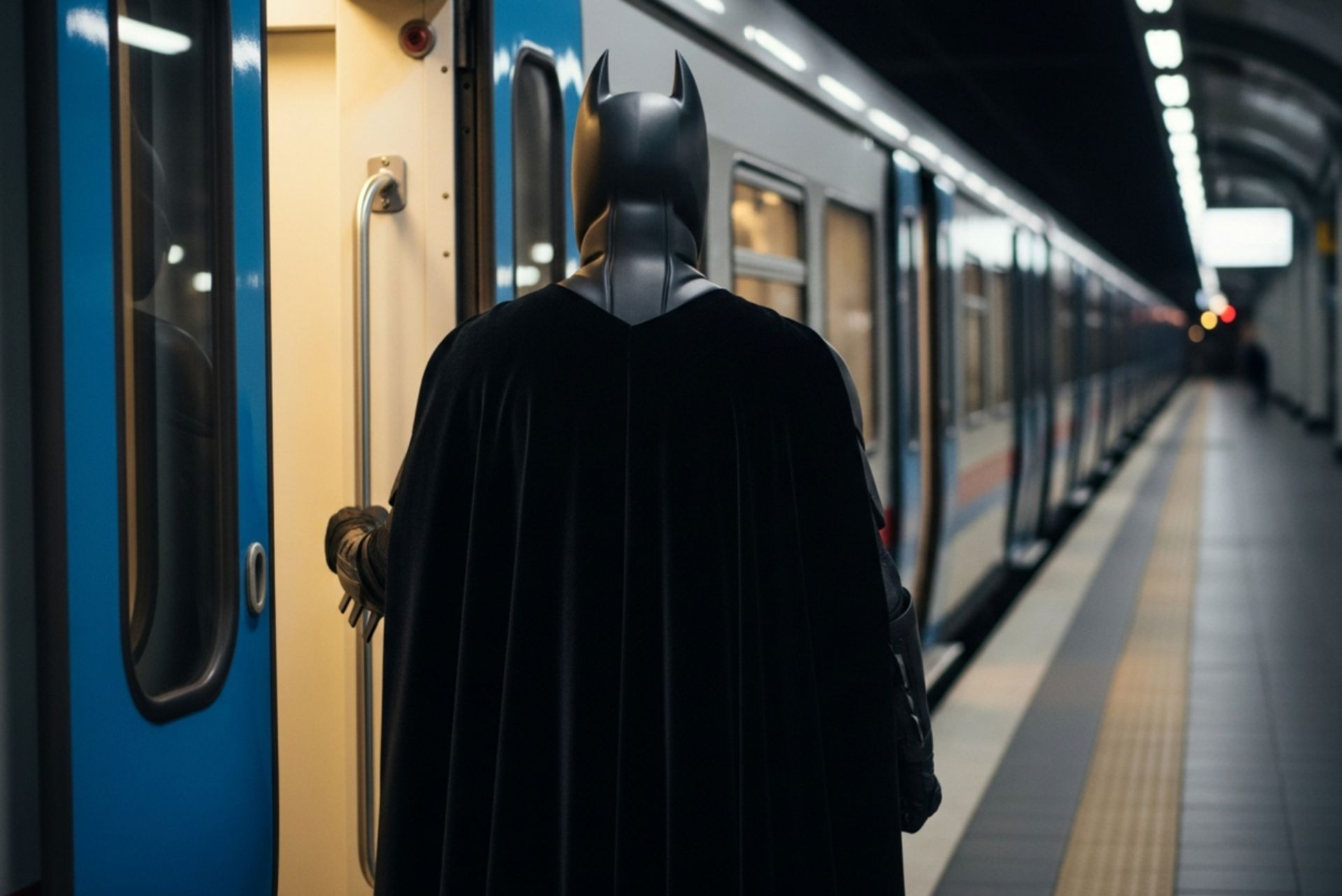 حضور بتمن در مترو و افزایش رفتار مثبت اجتماعی
