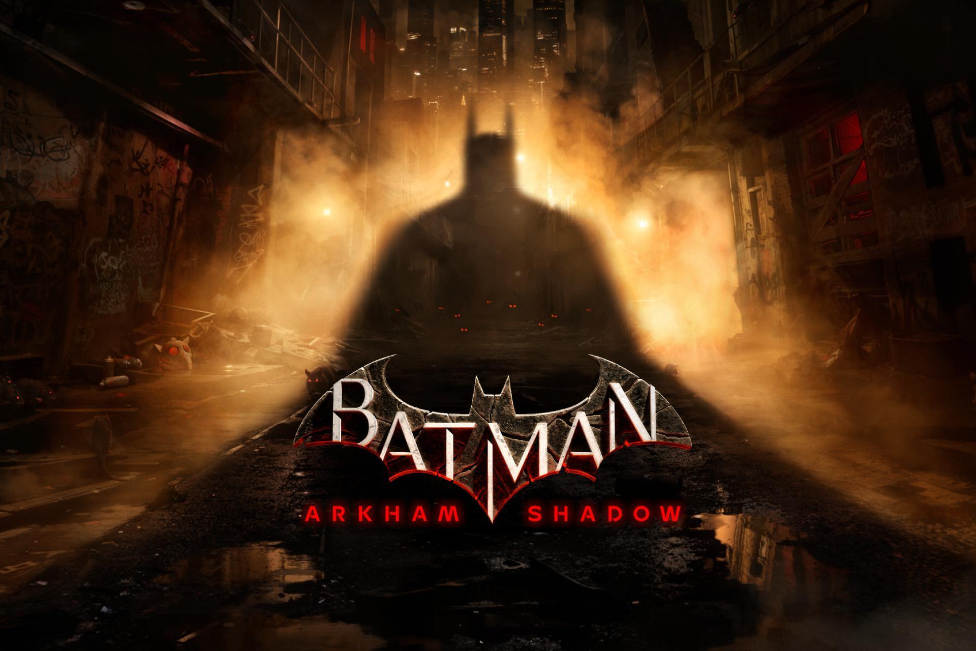 پوستر بازی Batman Arkham shadow واقعیت مجازی 