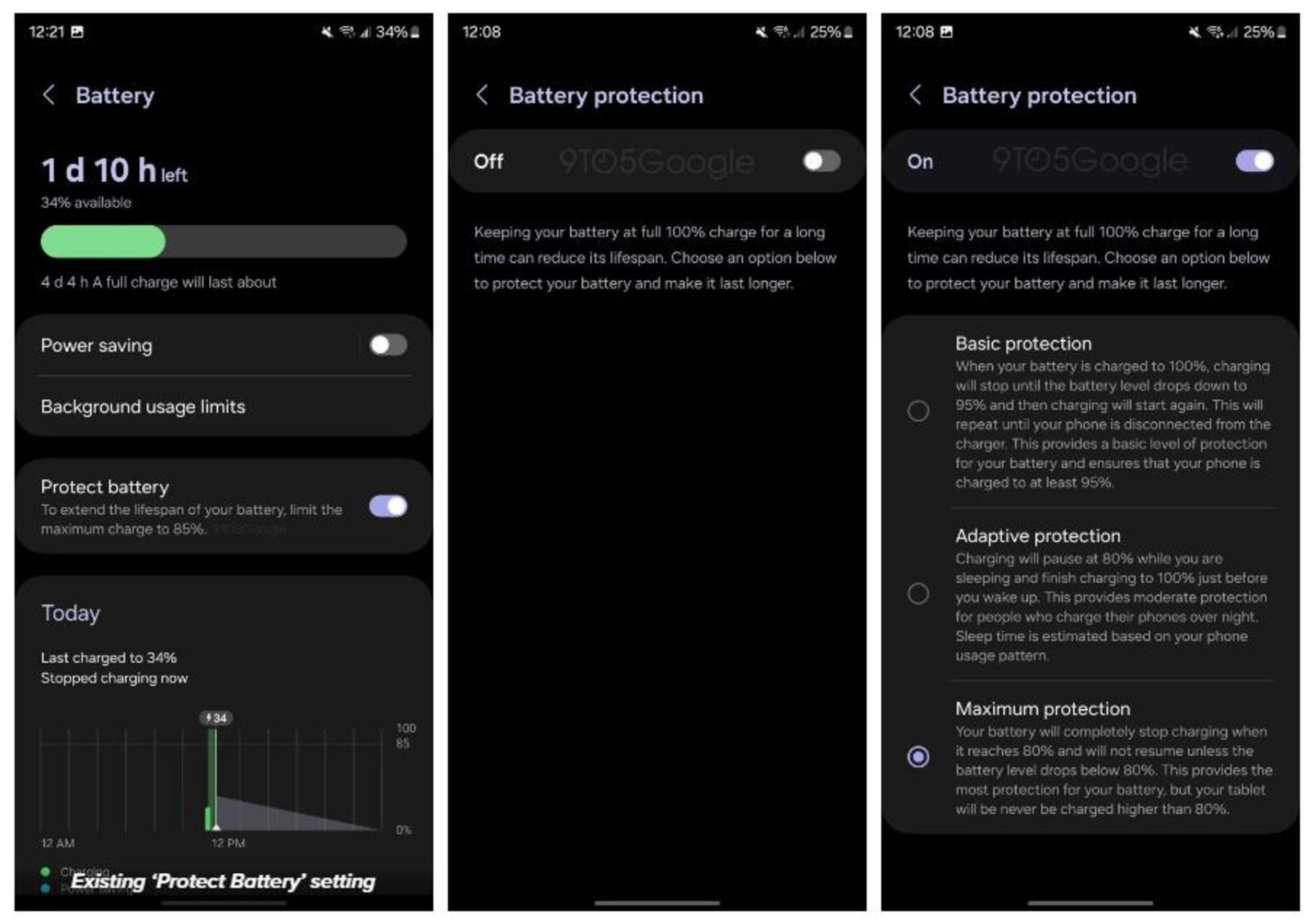 ویژگی Battery Protection در One UI 6.1 سامسونگ