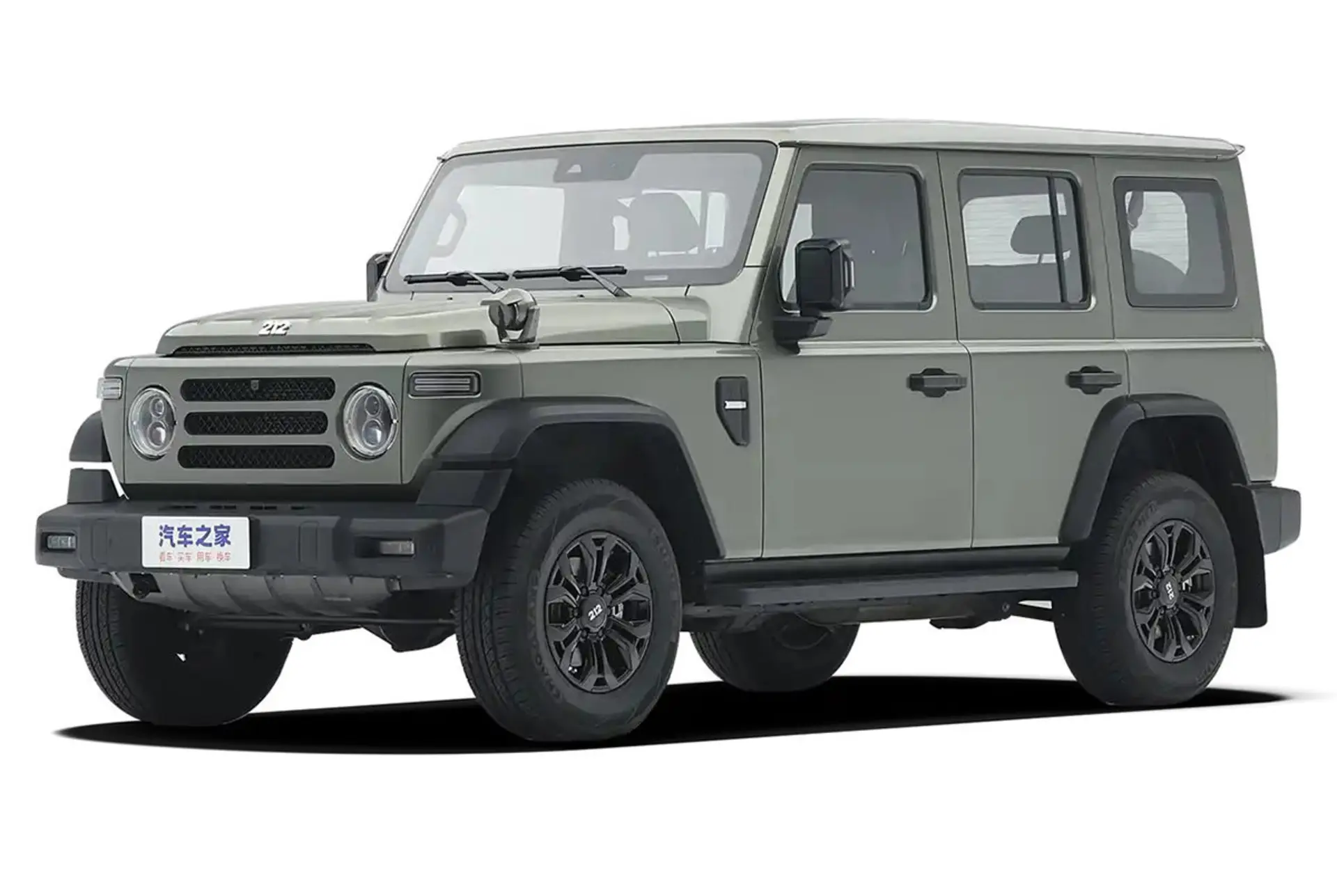 خودرو بی ای دبلیو BAW 212 T01 نمای جلو و جانبی