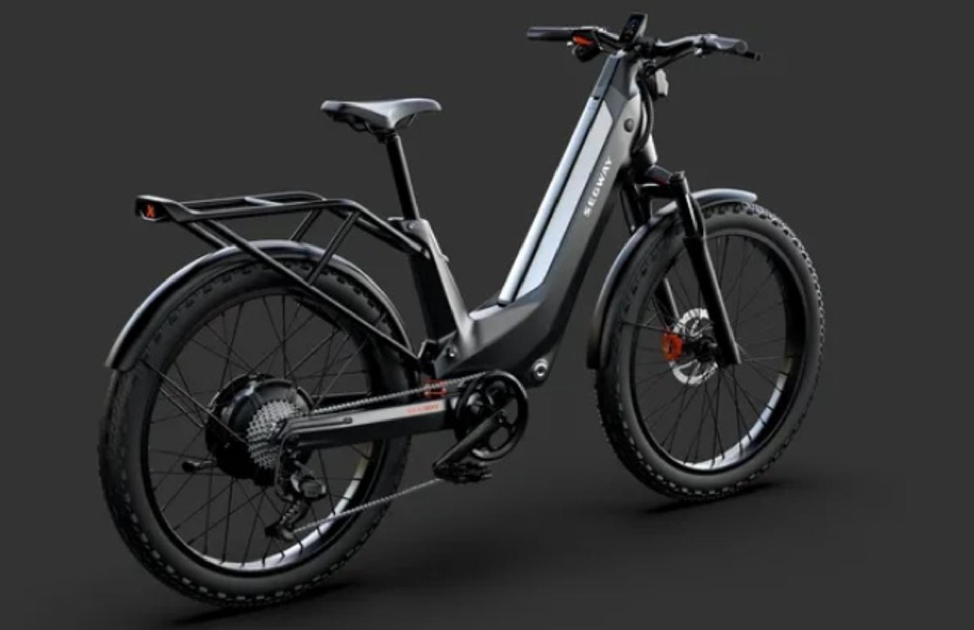 دوچرخه برقی Xafari با برند مشکی از برند Segway