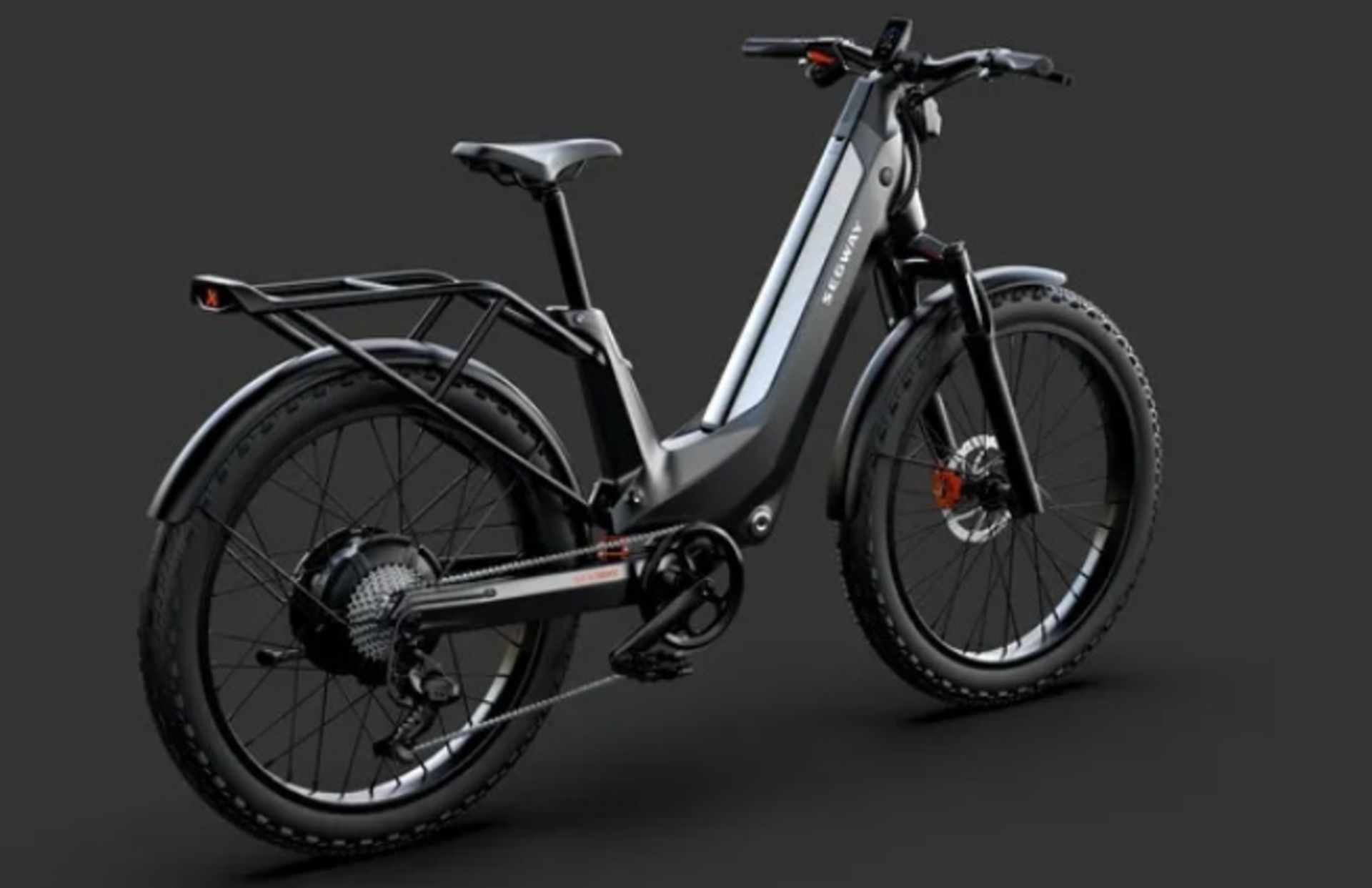 دوچرخه برقی Xafari با برند مشکی از برند Segway