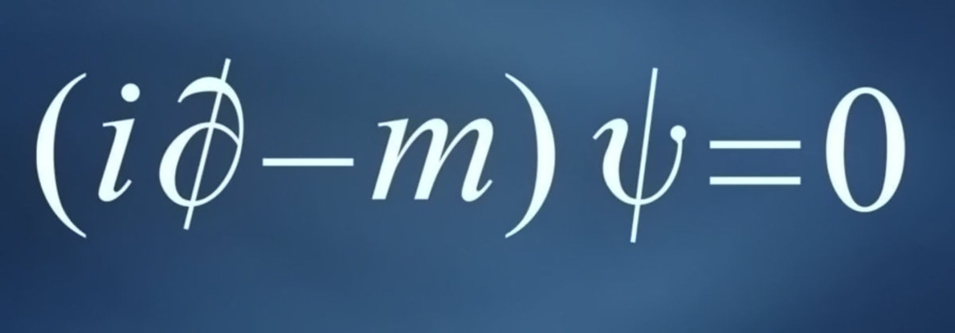 فرمول معادله دیراک