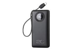 پاوربانک کربی be-p105 با ظرفیت 20000 میلی‌آمپر ساعت سیاه رنگ