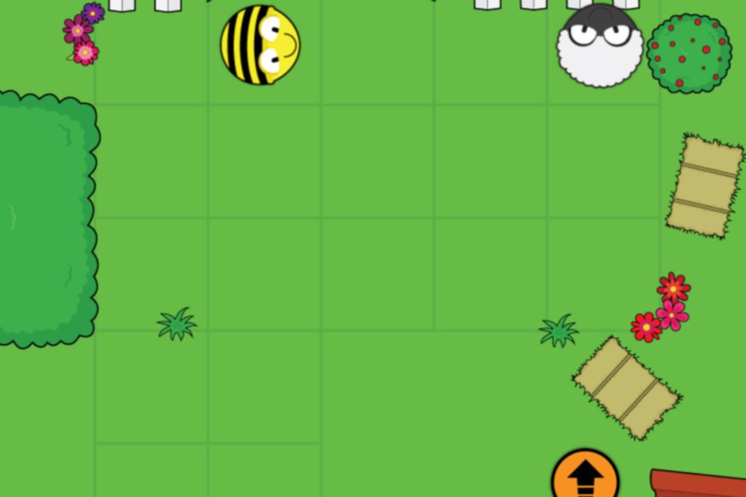 محیط بازی BeeBot