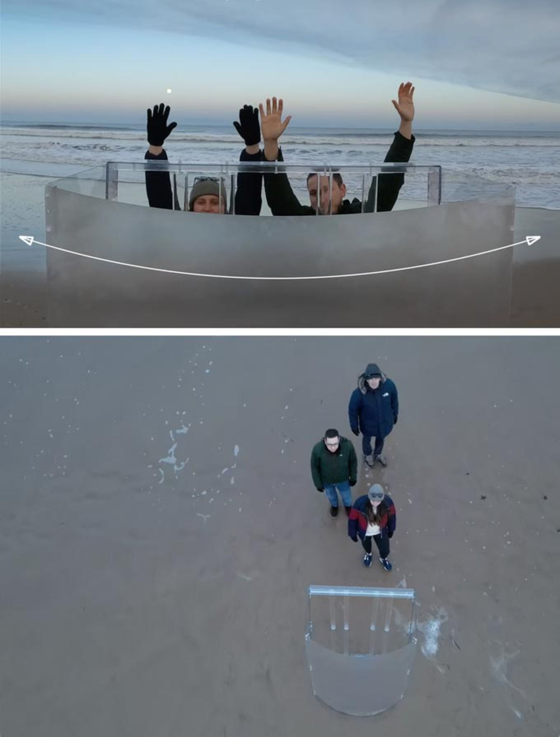 پشت محافظ نامرئی‌کننده