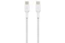 کانکتور و اتصال کابل شارژ USB بلکین Type-C به Type-C مدل BoostCharge Braided CAB004 با طول 2 متر