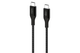 کابل شارژ USB بلکین Type-C به Type-C مدل BoostCharge CAB015bt 240W با طول 2 متر مشکی