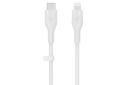 کابل شارژ USB بلکین Type-C به Lightning مدل BoostCharge Flex CAA009 با طول 1 متر رنگ سفید