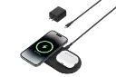 کابل و آداپتور شارژر بلکین BoostCharge Pro 2-in-1 Magnetic Wireless Charging Pad Qi2 15W