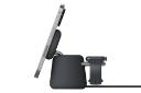 شارژر بلکین BoostCharge Pro 2-in-1 Wireless Charging Dock Qi2 15W از نمای کناری