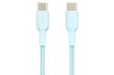 کابل شارژ USB بلکین Type-C به Type-C مدل CAB004bt1MBK با طول 1 متر رنگ آبی