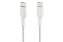 کابل شارژ USB بلکین Type-C به Type-C مدل CAB004bt2MBK با طول 2 متر رنگ سفید