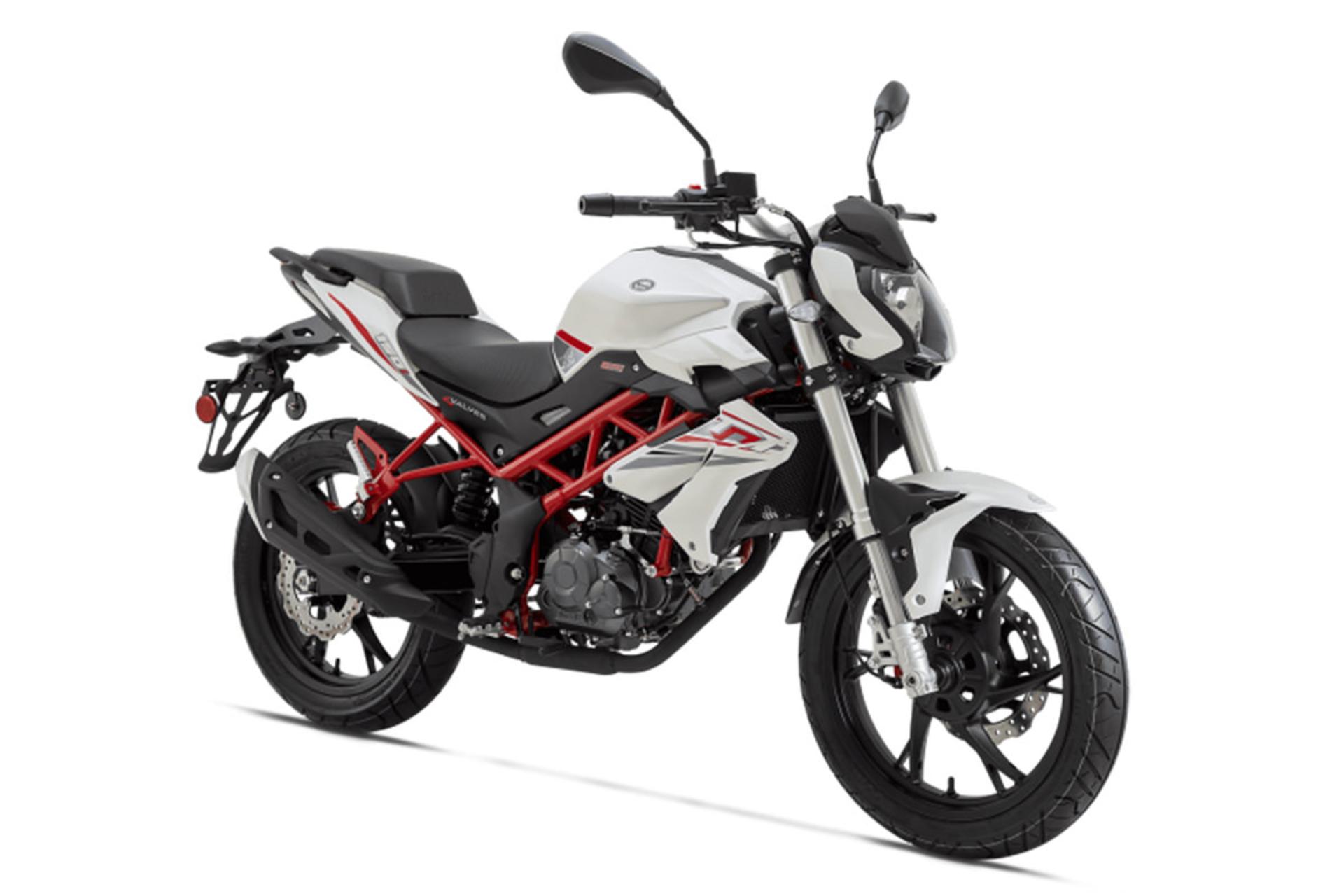 موتورسیکلت بنلی Benelli TNT 150i رنگ سفید