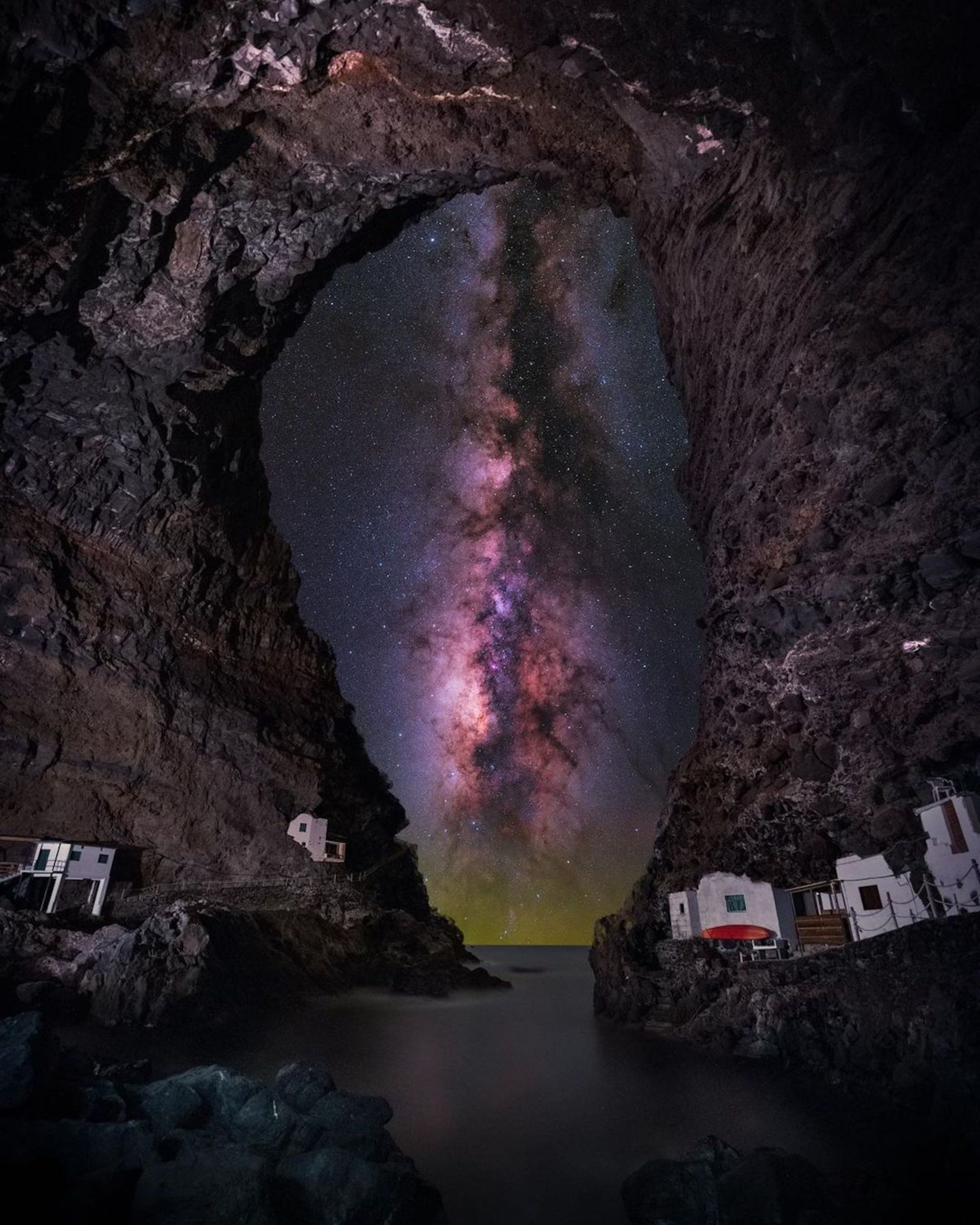 آسمان شب طبیعت