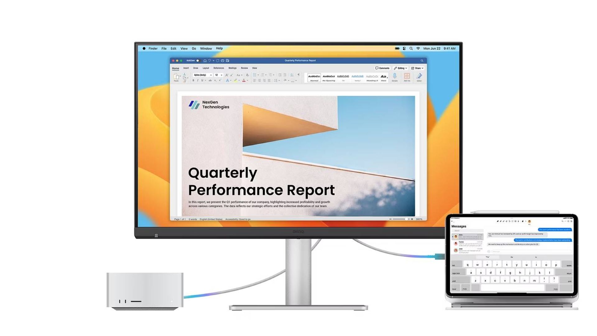 مانیتور بنکیو Ma270s